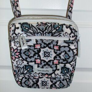 Vera Bradley Crossbody Hipster Gray Medallions